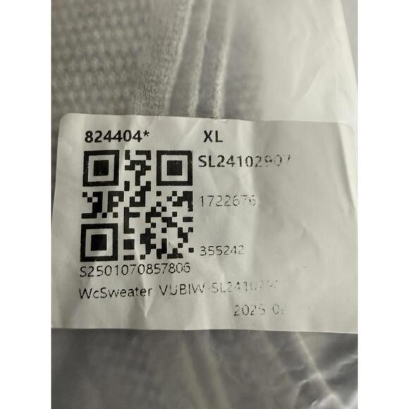 NWT Halara Waffle Knit Cap Sleeve Top Light Gray Size XL - Picture 7 of 7